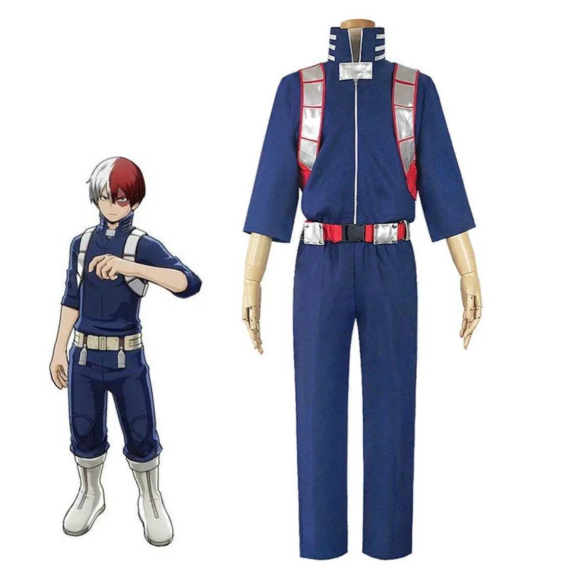My Hero Academia Todoroki Shoto Anime Cosplay Costume Performance Sets - zzcosplay