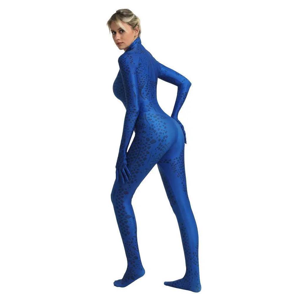 Mystique Costume X-Men Apocalypse Halloween Cosplay Bodysuit Jumpsuit Women Men Kids - zzcosplay