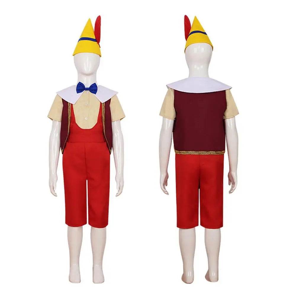 Pinocchio with the long nose Costume Cosplay Anime Suit Outfit Sets Up - zzcosplay