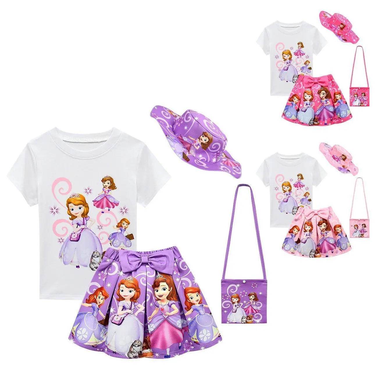 Sofia Princess Suit Dress Anime Princess Suit Dress Kids - zzcosplay