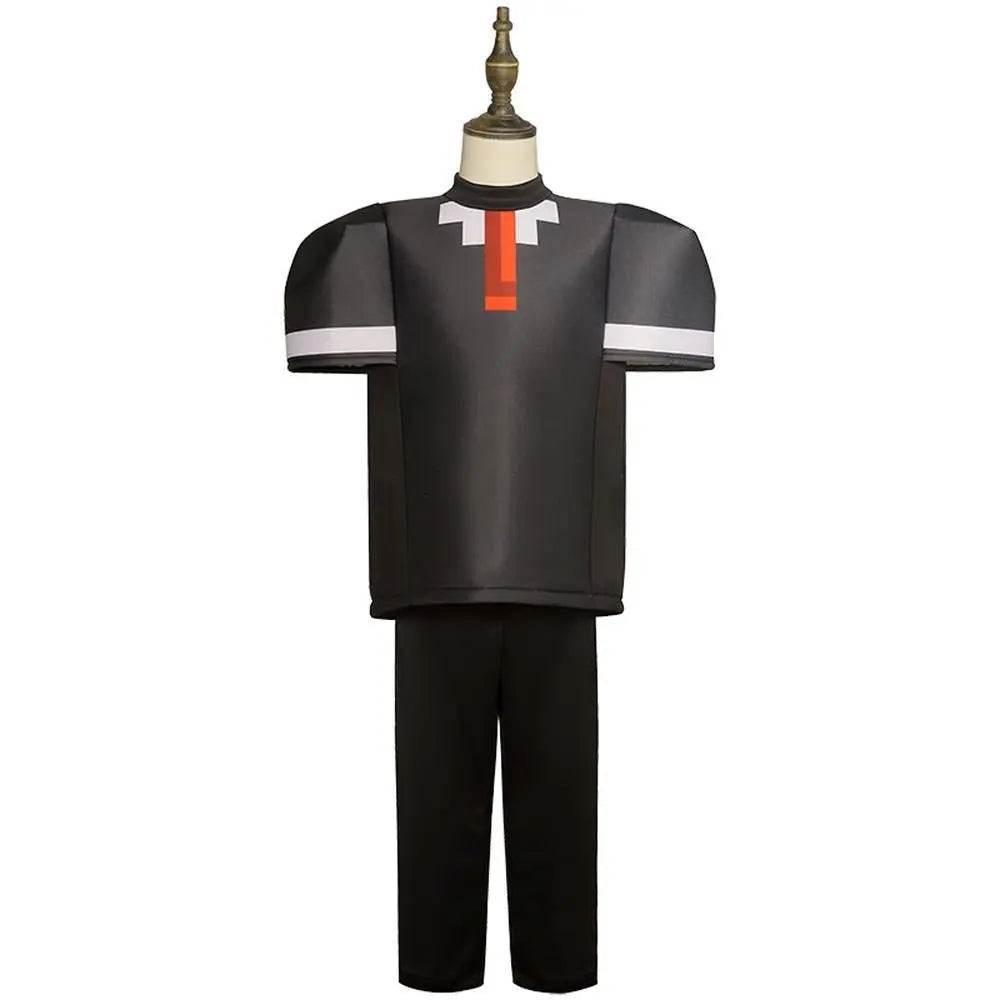 Steve Costume Minecraft Herobrine Notch Alex Cosplay Stage Game Costumes Suits For Kids - zzcosplay