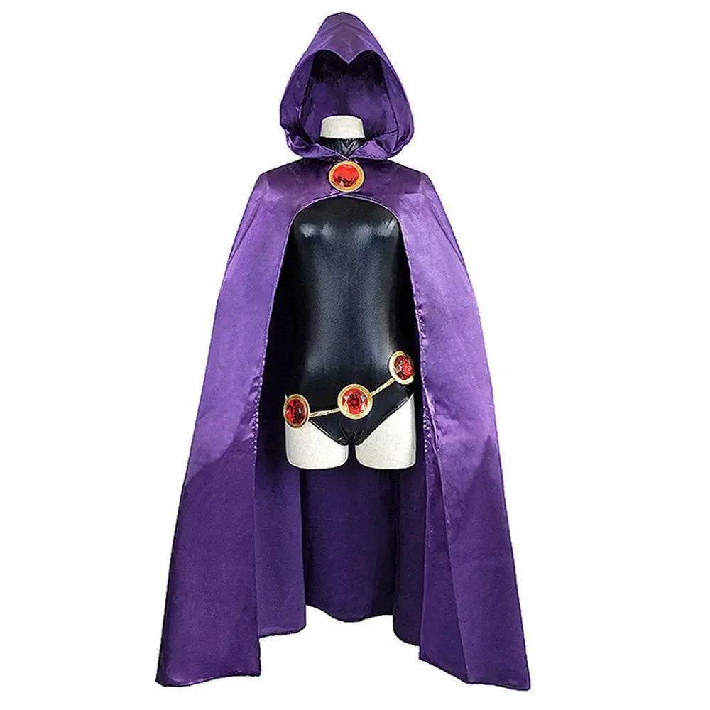 Teen Titans Raven Costume Anime Halloween Cosplay - zzcosplay