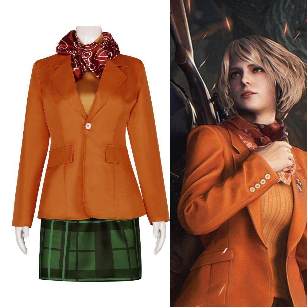 Ashley Graham Costume Resident Evil Game Cosplay Women - zzcosplay
