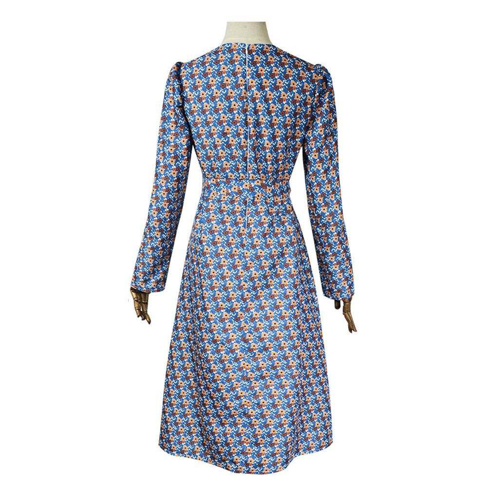 Astrid Deetz Costume Ball Dress Beetlejuice Skirt Striped Dress For Women Halloween - zzcosplay