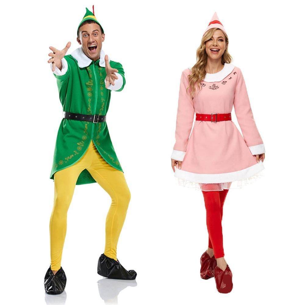 Christmas Elf Adult Jovie Prince Cosplay Costume - zzcosplay