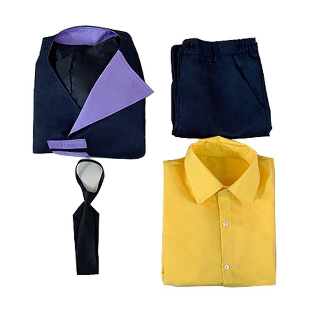 Cowboy Bebop Spike Spiegel Outfit Carnival Suit Cosplay Costumes - zzcosplay