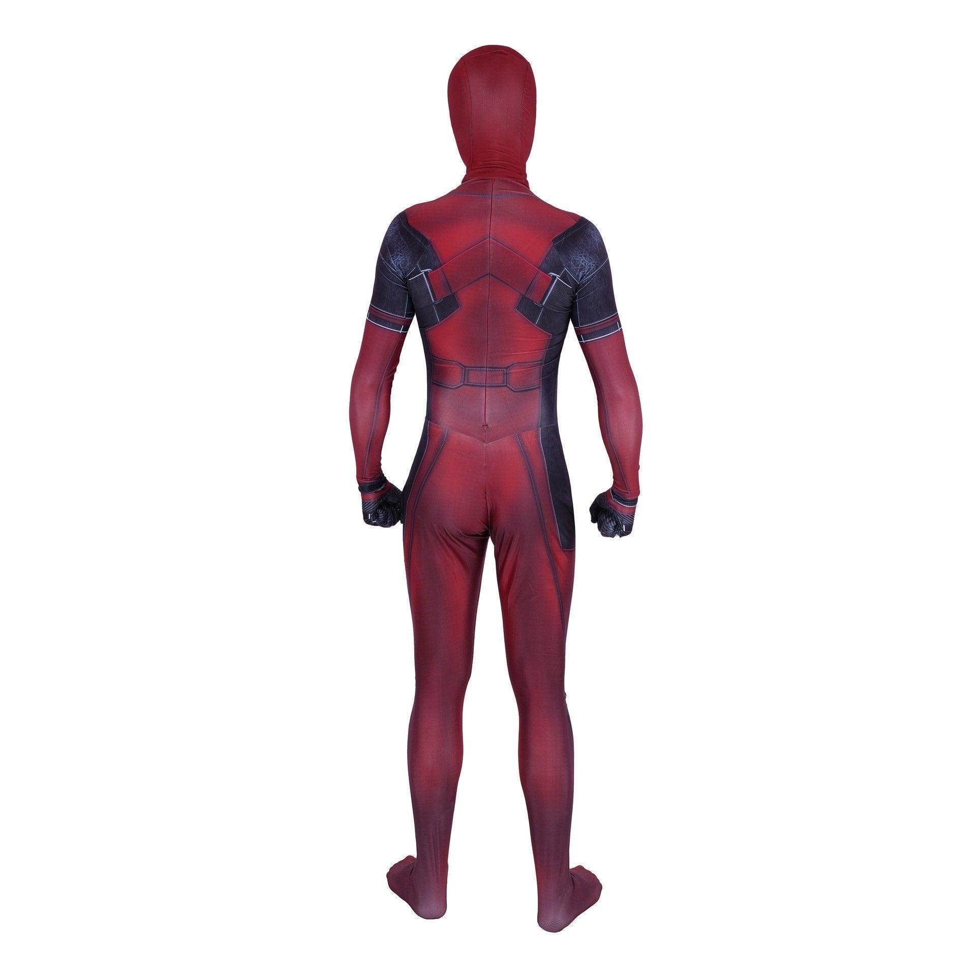 Deadpool Wade Wilson Cosplay Jumpsuit Adult And Kids Halloween Costume - zzcosplay