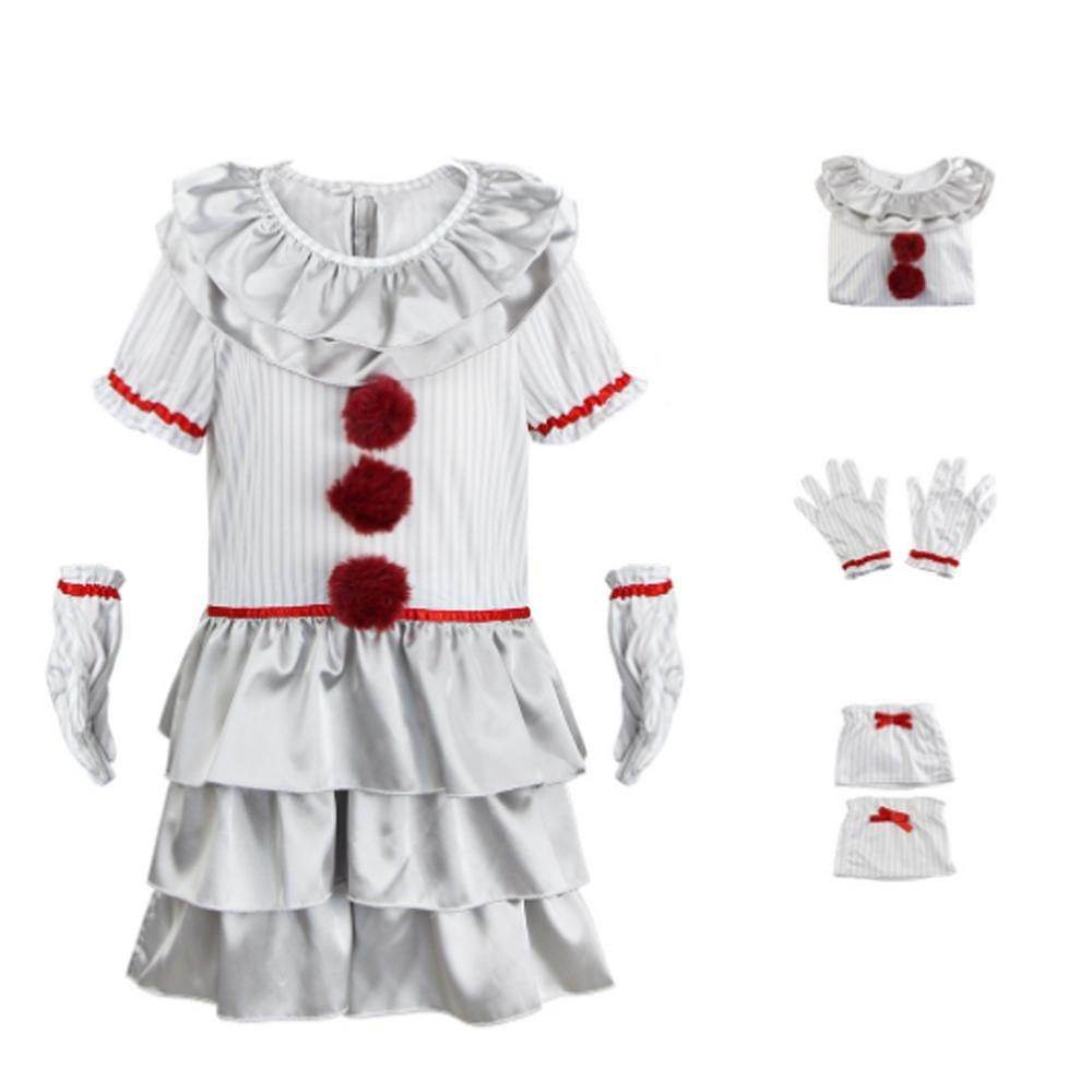 Deluxe IT children's Pennywise costume Halloween cosplay clown - zzcosplay