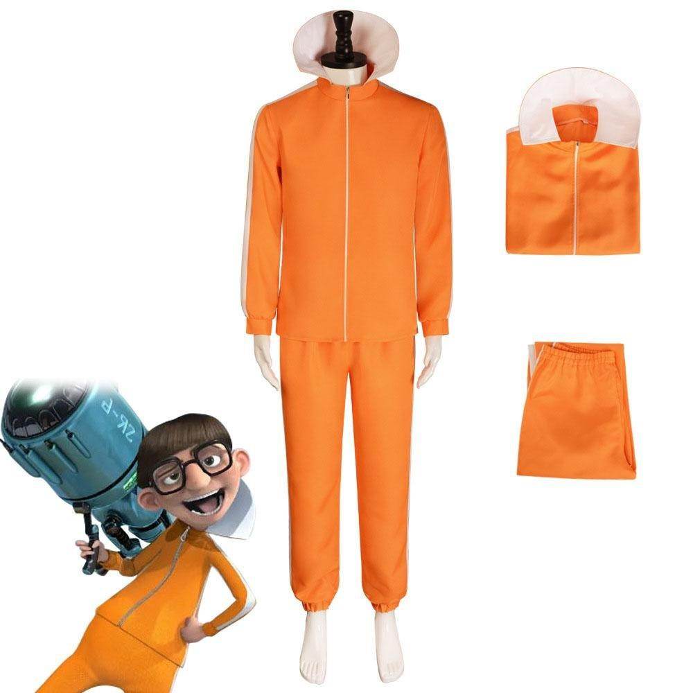 Despicable Me Minions Victor Cosplay Costume Halloween Party Performances - zzcosplay