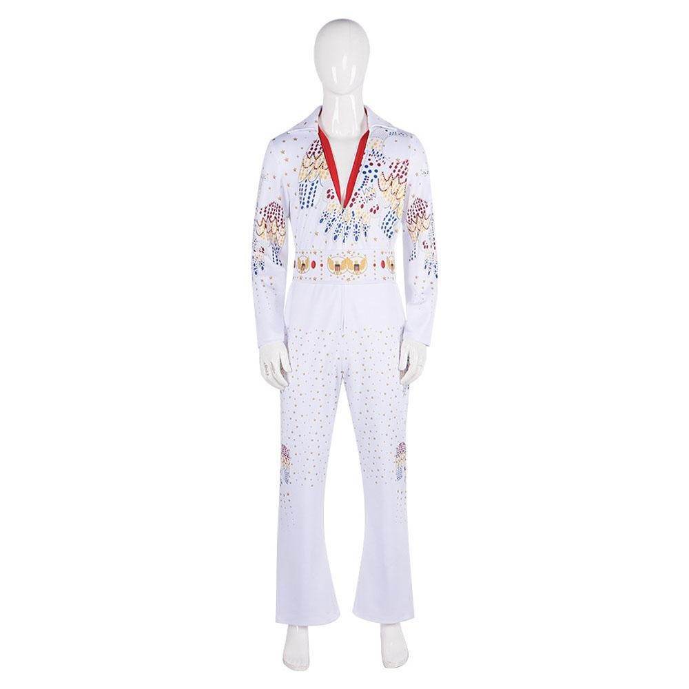 Elvis Presley Rock Singer Cosplay Costume for Halloween and Stage Performances Adult and Children - zzcosplay