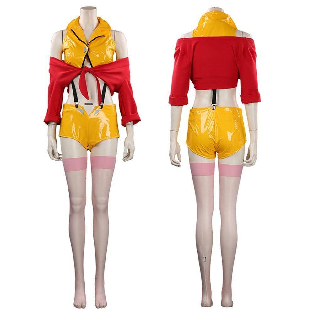 Faye Valentine Cowboy Bebop Outfit Carnival Suit Cosplay Costumes - zzcosplay