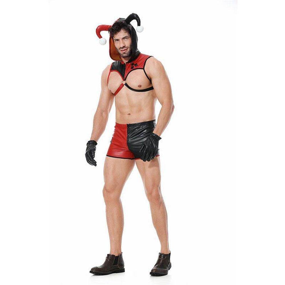 Harley Quinn Suicide Squad Joker Costume Cosplay Nightclub Halloween For Men Lingiere - zzcosplay