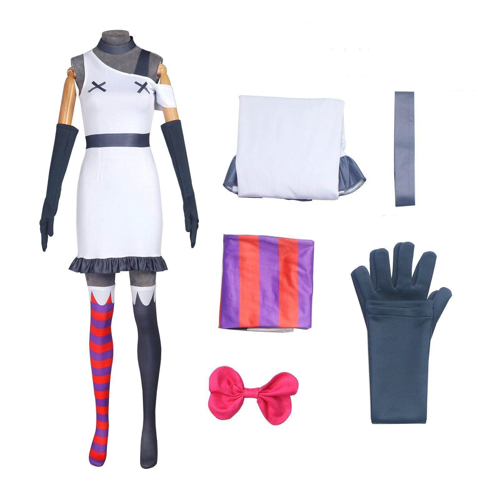 Hazbin Hotel Vaggie Adult Cosplay Costume Outfits Carnival Suit - zzcosplay