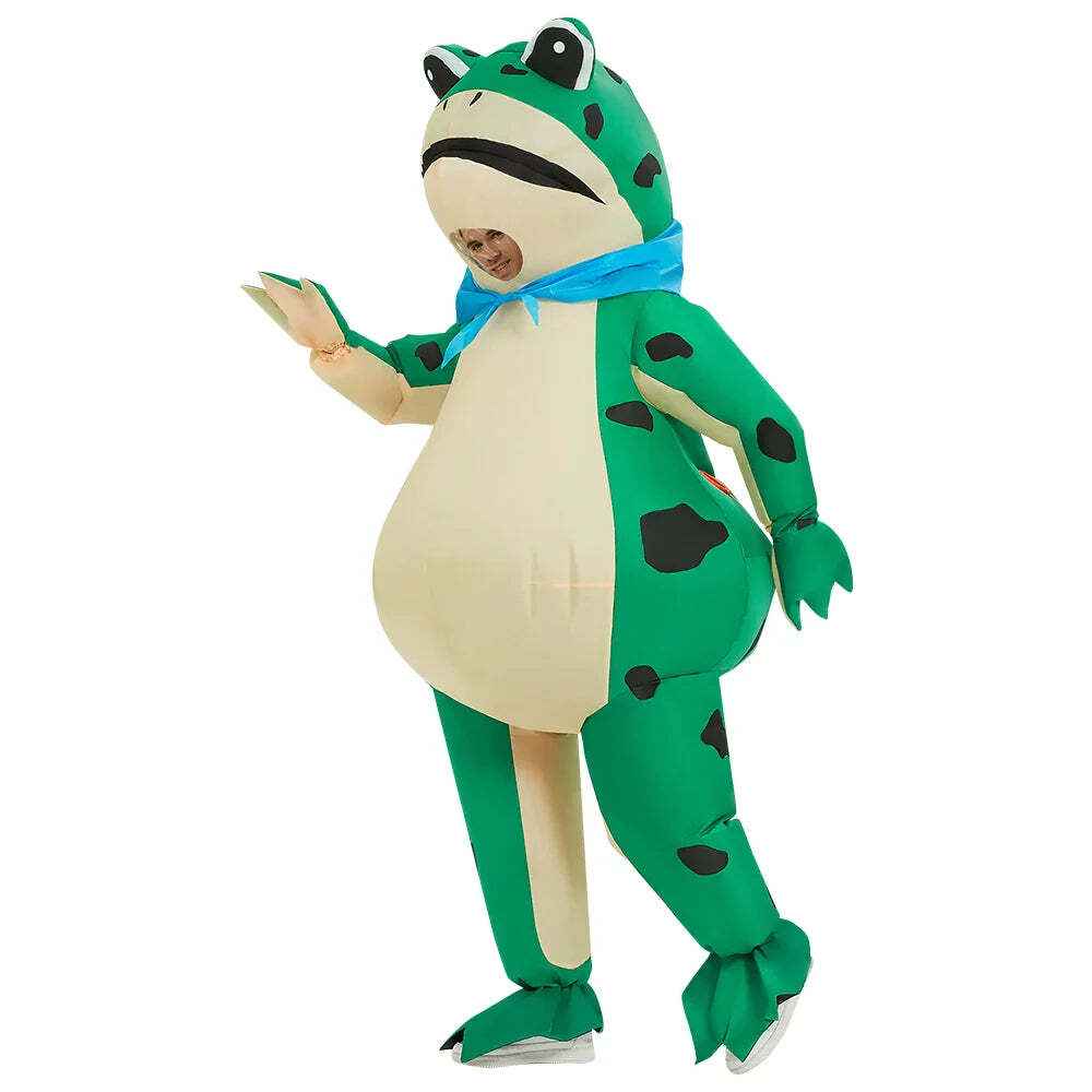 zzcosplay Inflatable Frog Costume Fun Animal Outfit