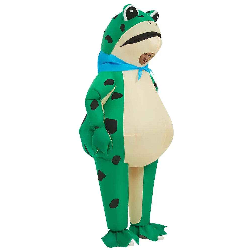 zzcosplay Inflatable Frog Costume Fun Animal Outfit
