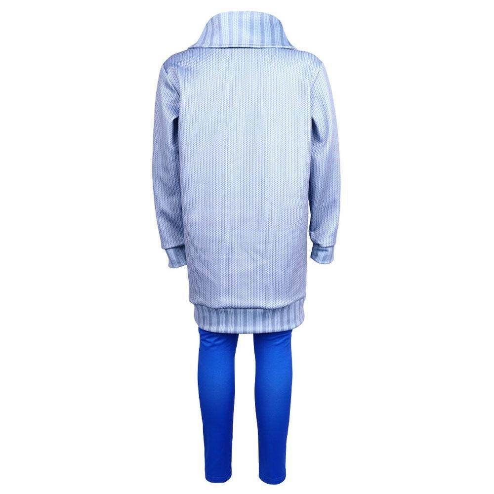 Inside Out 2 Sadness Costume Halloween Stage Performance Outfit for Kids and Adults - zzcosplay