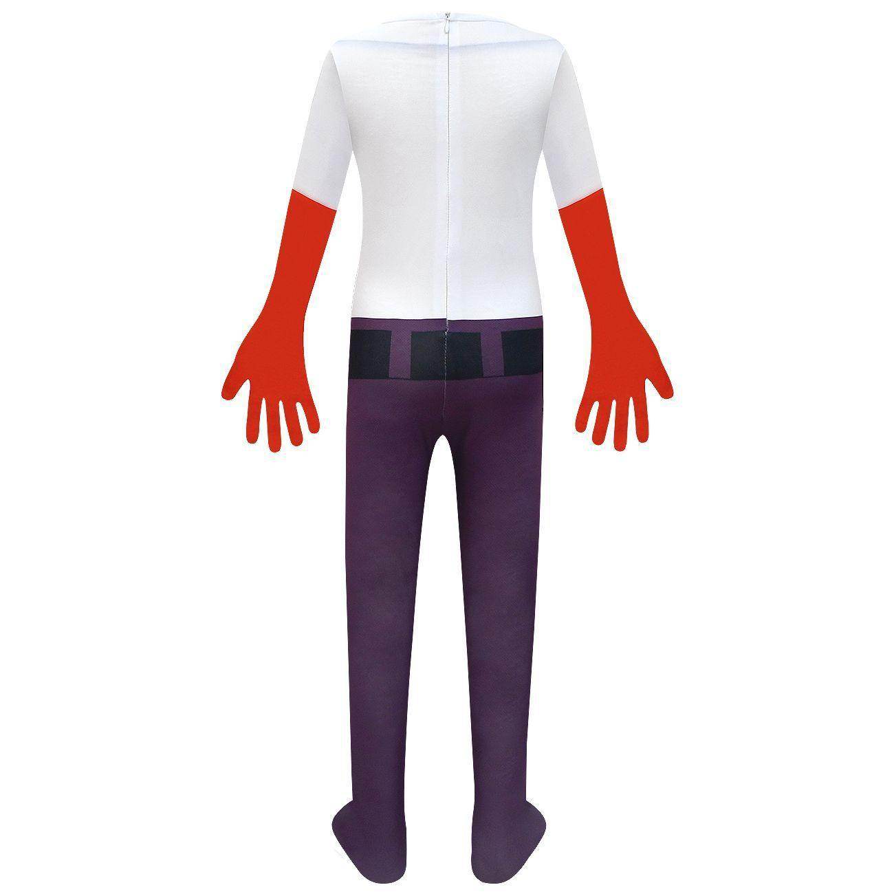 Inside Out Anger Cosplay Jumpsuit for Boys Kids' Zentai Costume - zzcosplay