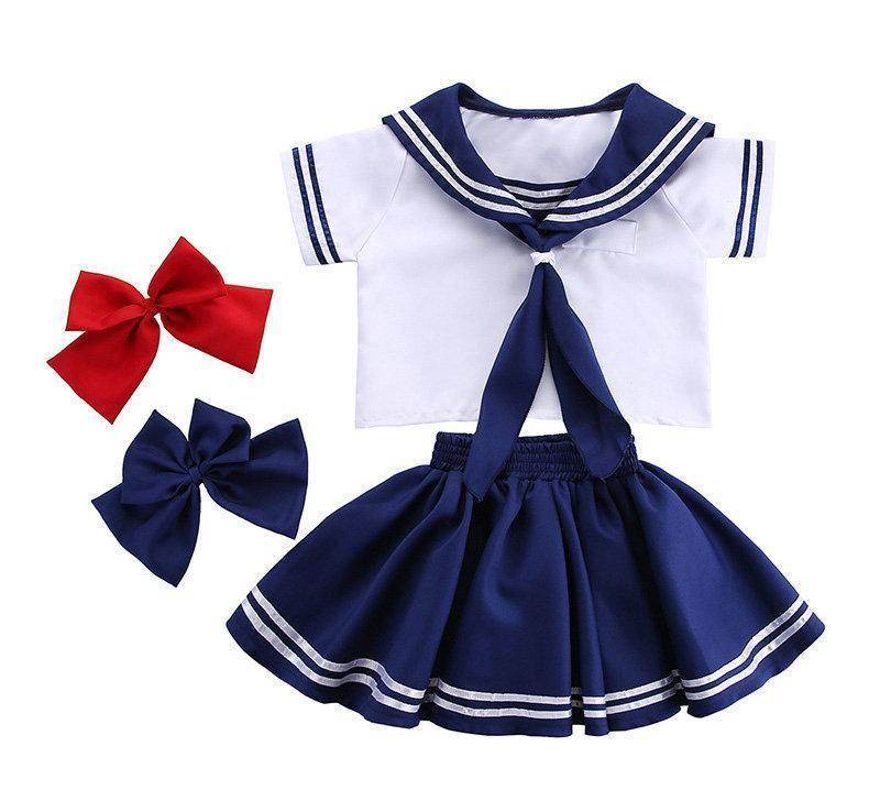 Japanese School Uniform Cosplay Family Matching Costume - zzcosplay
