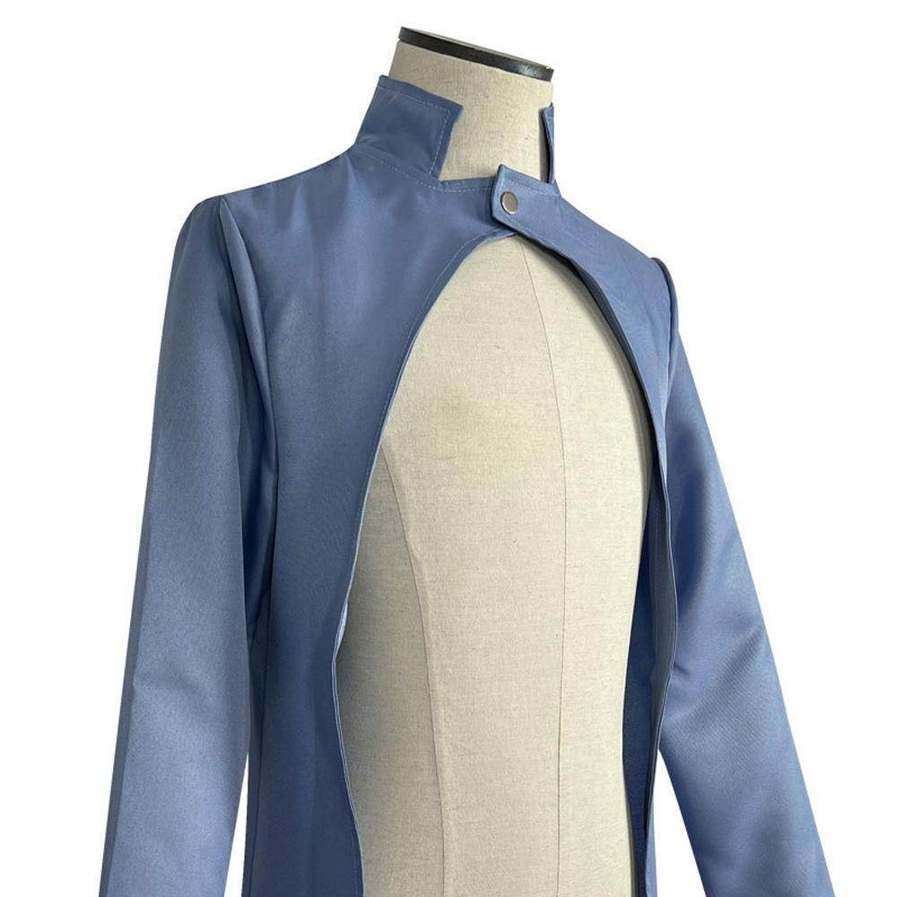 JOJO Stone Ocean Jolyne Cujoh Trench Coat Cosplay Costume Outfits Halloween Carnival Suit - zzcosplay