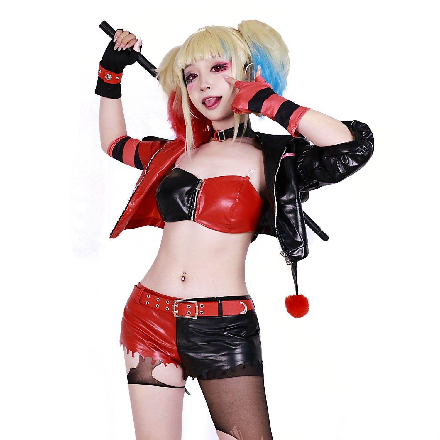 Joker girl cosplay costume suicide squad Harley Quinn cosplay anime - zzcosplay