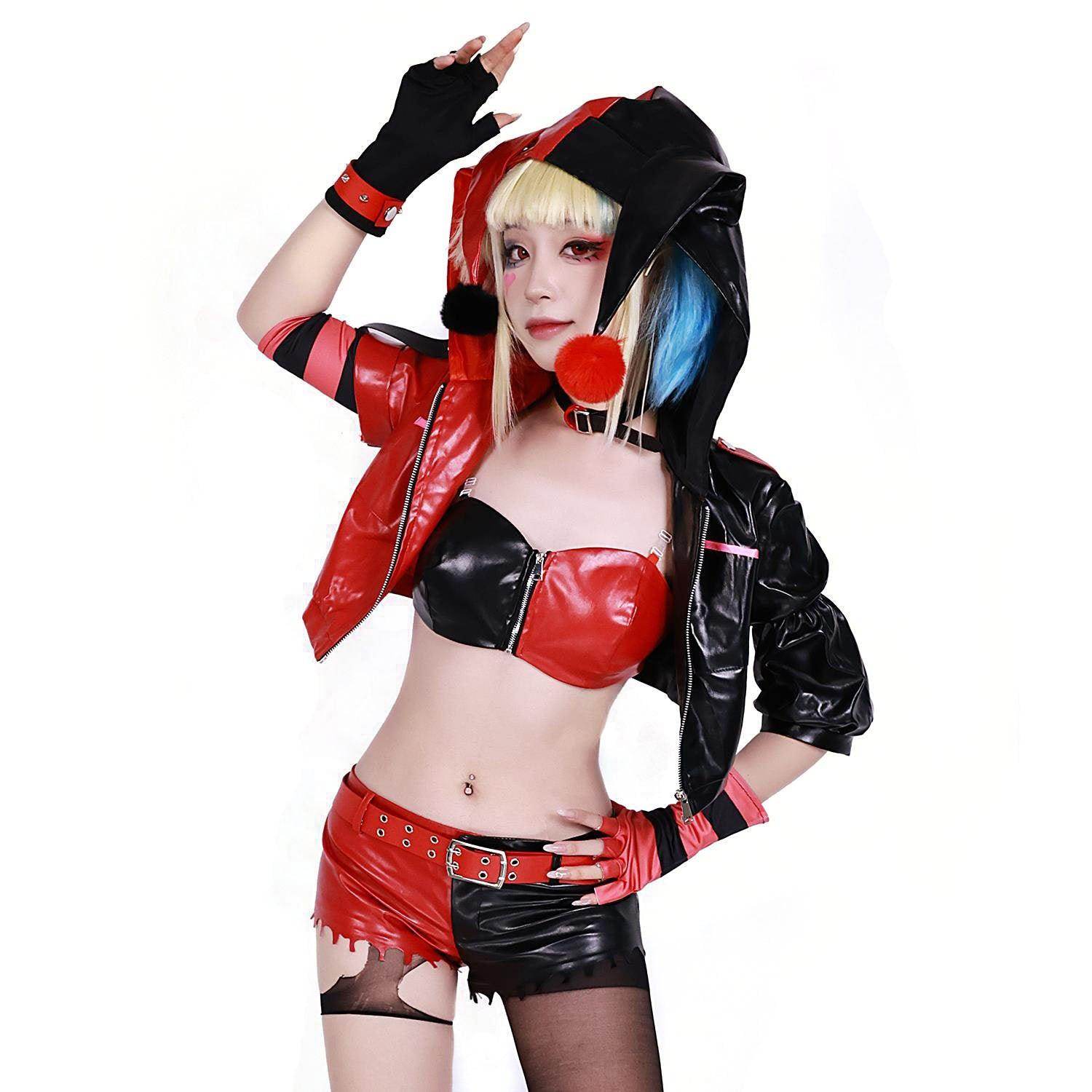 Joker girl cosplay costume suicide squad Harley Quinn cosplay anime - zzcosplay