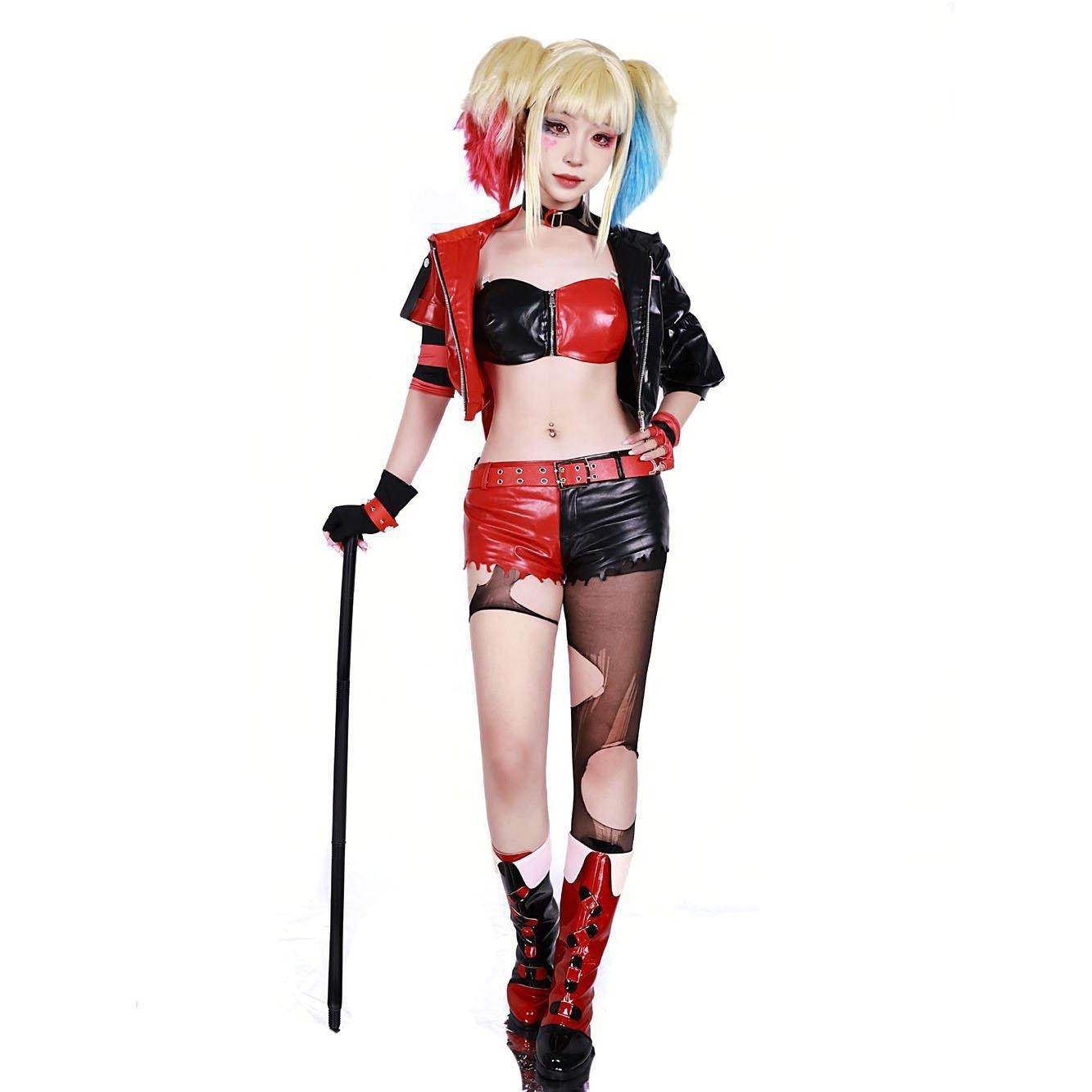 Joker girl cosplay costume suicide squad Harley Quinn cosplay anime - zzcosplay