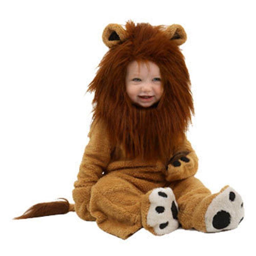 lion costume wizard of oz real animal party Cosplay Adult Kids Matching - zzcosplay
