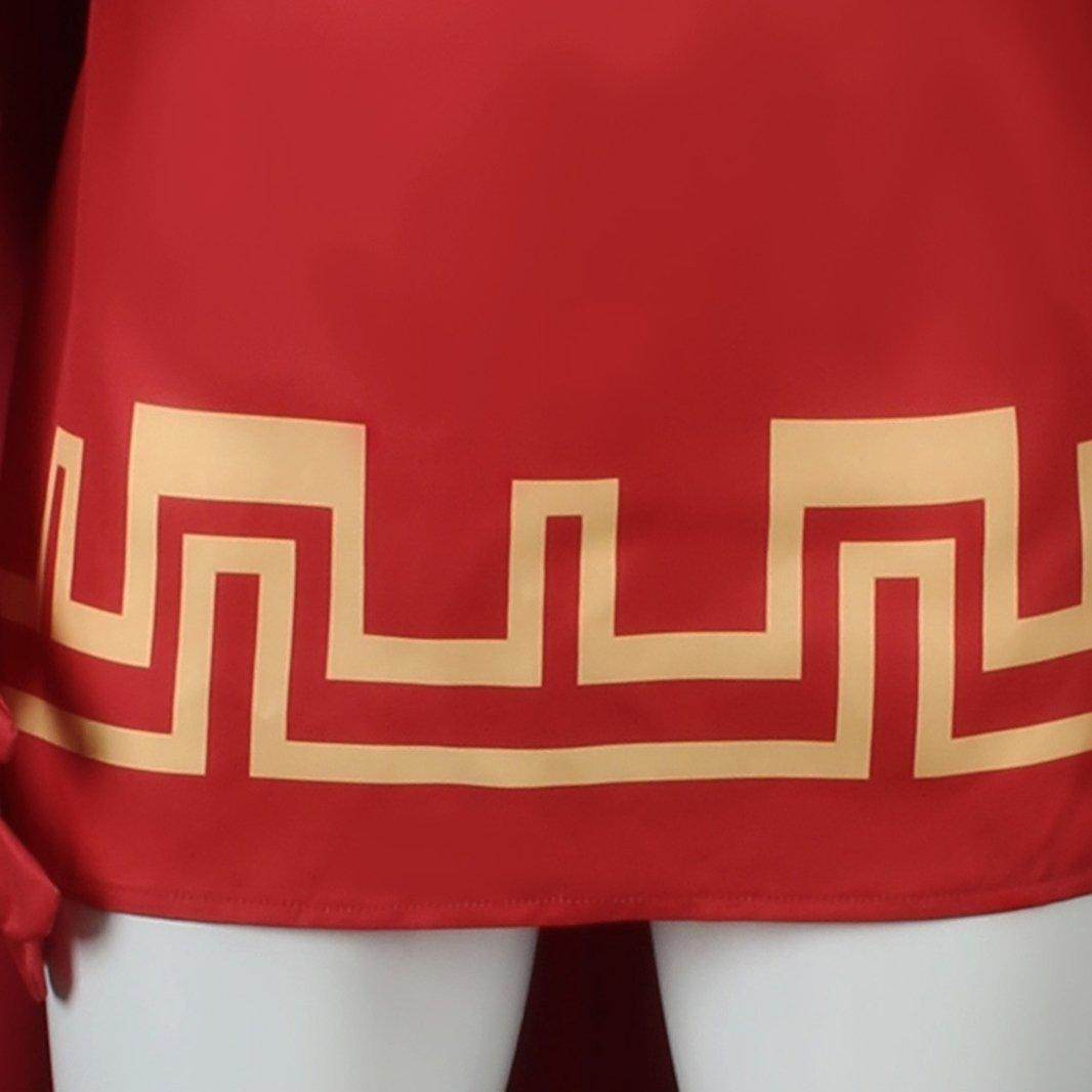 Lord Farquaad Halloween Cosplay Costume Shrek Red Robe Cape - zzcosplay