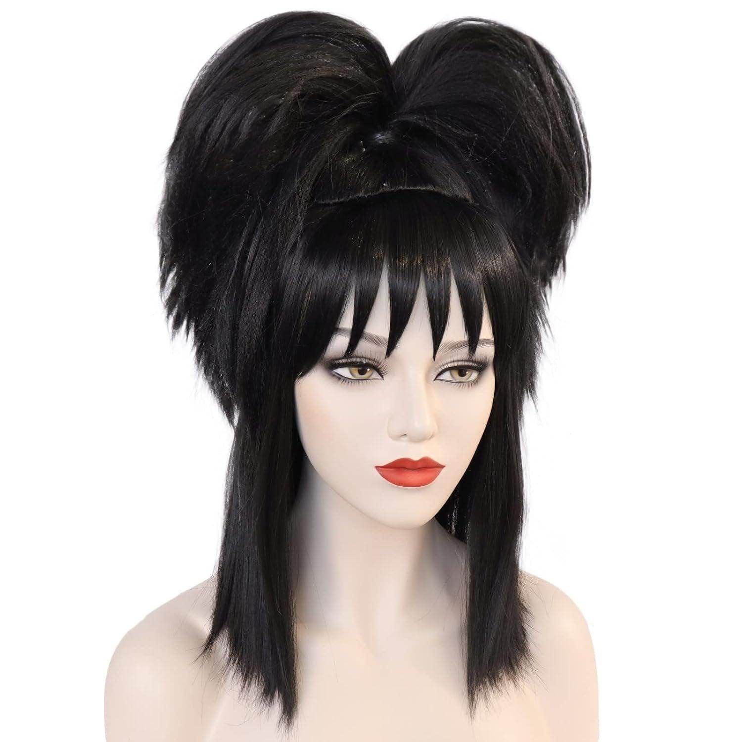 Lydia Deetz Beetlejuice Costume Wig Halloween - zzcosplay