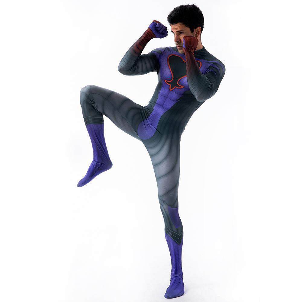 Replica Riku Costume Cosplay Halloween Jumpsuit Anime Tights Suit Zentai For Adult Kids - zzcosplay