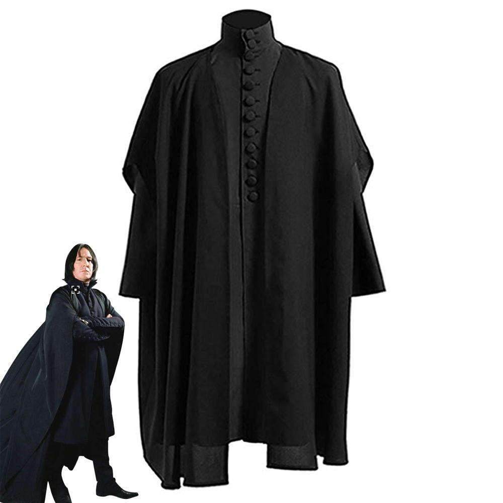 Severus Snape magic robe costume Harry Potter Cosplay Halloween - zzcosplay