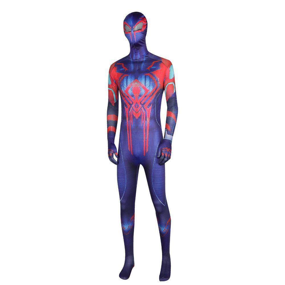 Spider Man Across the Spider Verse Miguel O'Hara Zentai Cosplay Costume Outfits Halloween Carnival Suit Adults - zzcosplay