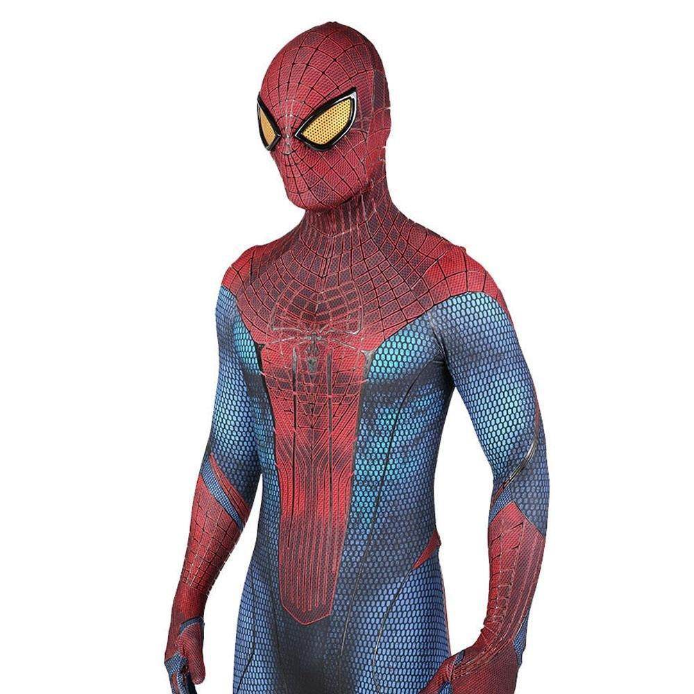 Spider-Man Peter B Parker Cosplay Costume Full Set Zentai Jumpsuit - zzcosplay