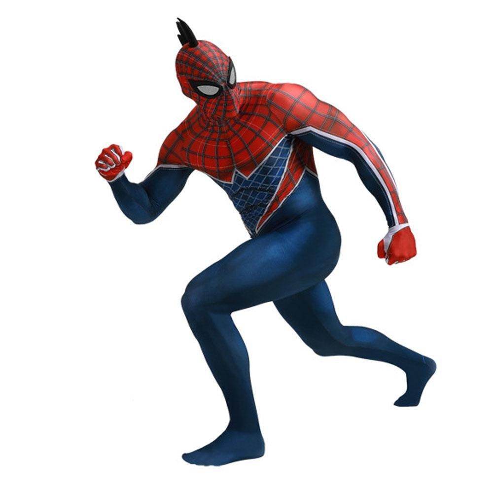 Spider-Man Punk Hobart Brown Cosplay Costume Jumpsuit Across the Spider-Verse Edition - zzcosplay