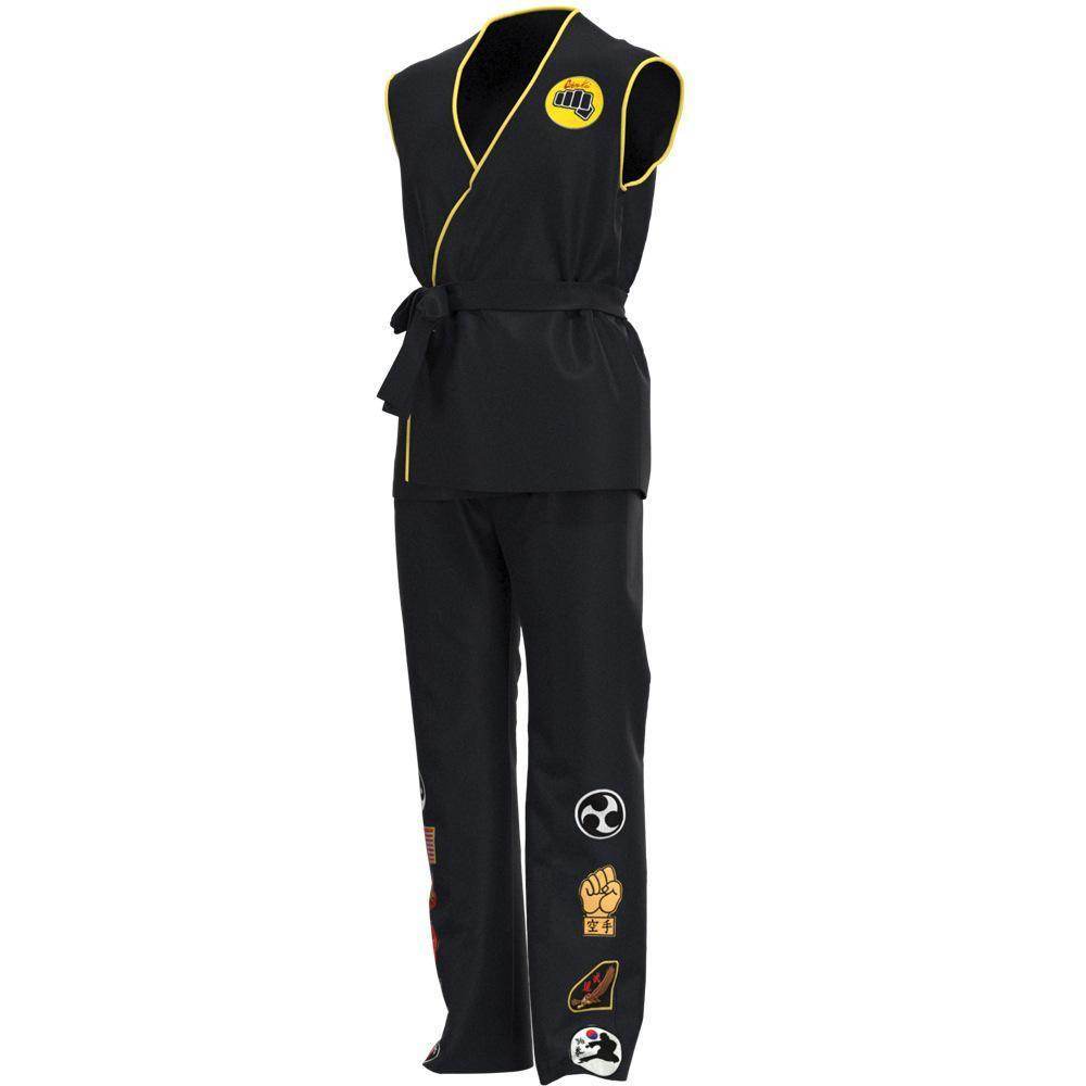 The Karate Kid Costumes Taekwondo Cobra Karate Training Suits Movie Cosplay - zzcosplay
