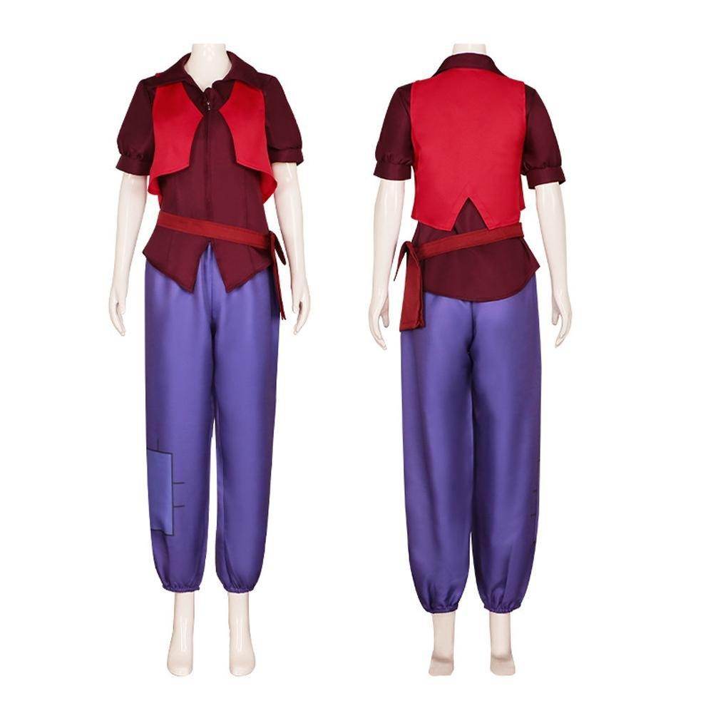 The Owl House Eda Cosplay Costume Carnival Halloween Party Disguise Suit For Adult - zzcosplay