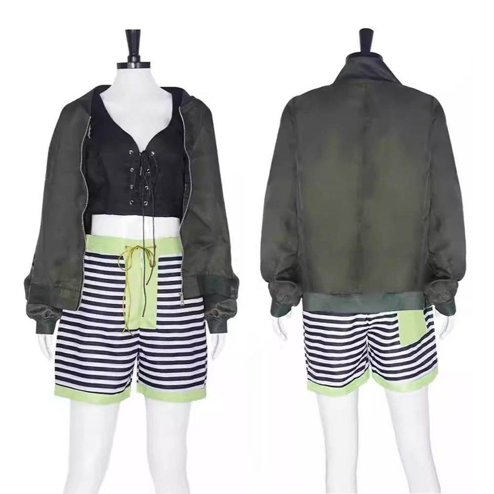 The Professional Léon Mathilda Lando Green casual suit cosplay costume - zzcosplay