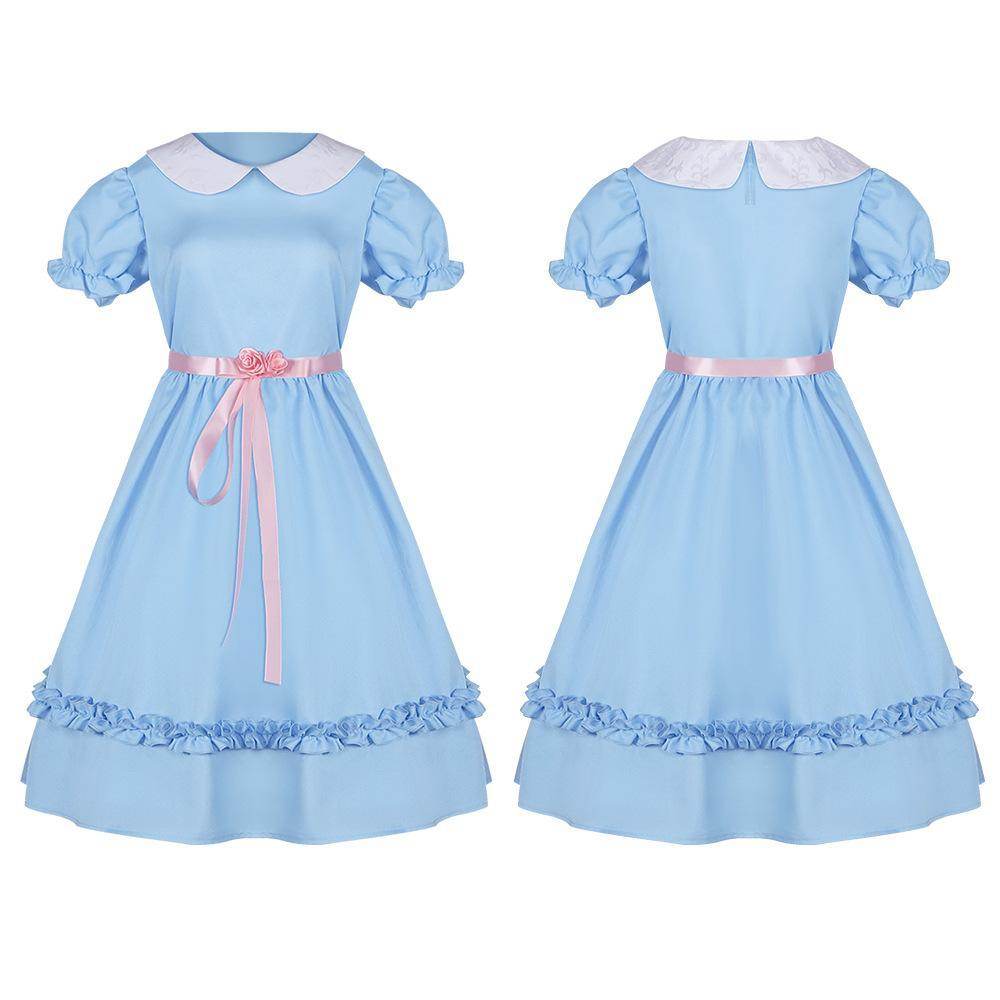 The Shining Twins Prom Dress Costume Cosplay Outfits Halloween Carnival Suit - zzcosplay