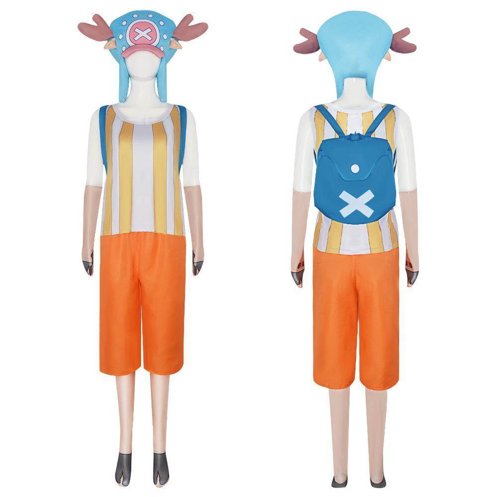 Tony Chopper Anime One Piece Cosplay Costumes Carnival Party Full Set - zzcosplay