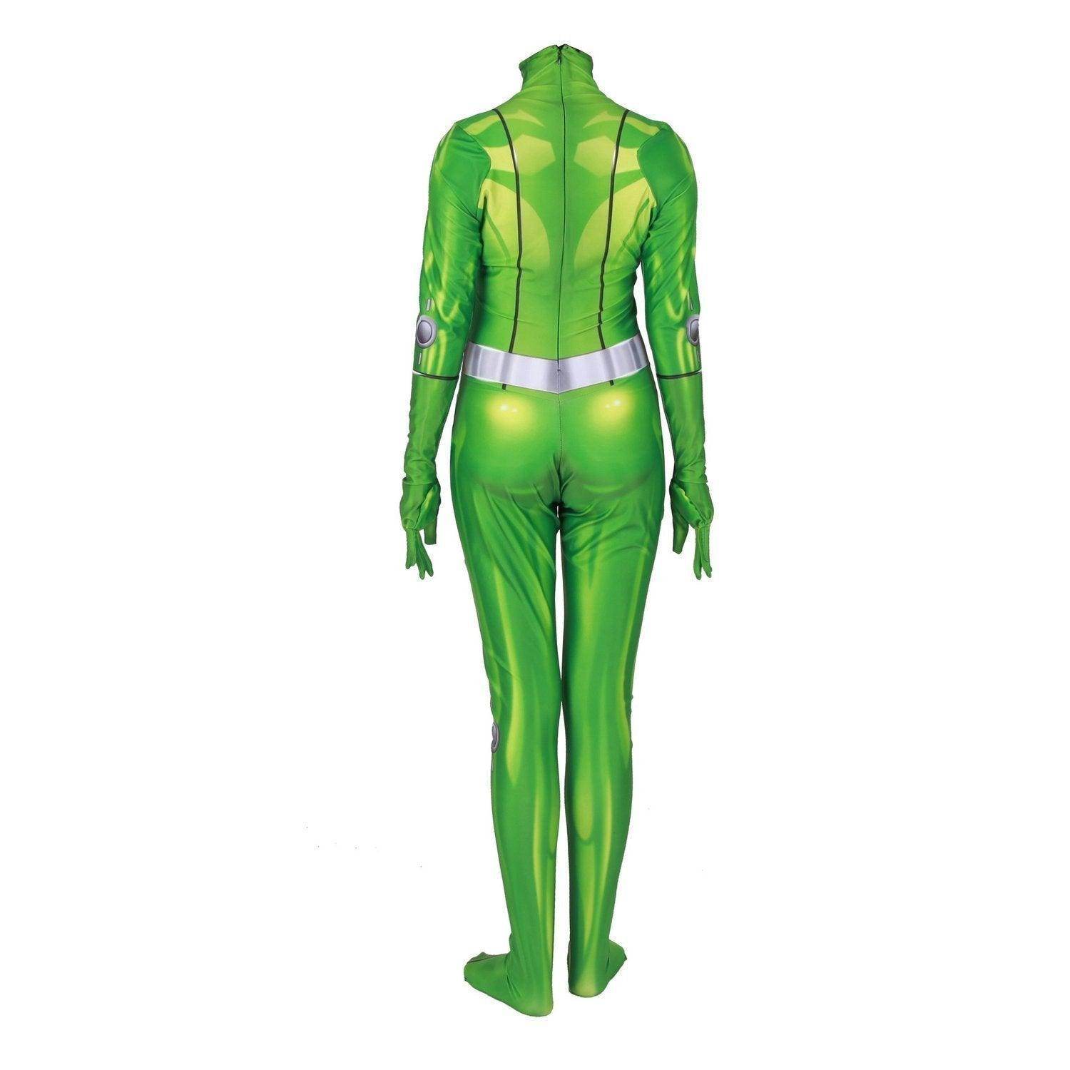Totally Spies Giantess Costume Jumpsuit Anime Cosplay for Adult Kids - zzcosplay