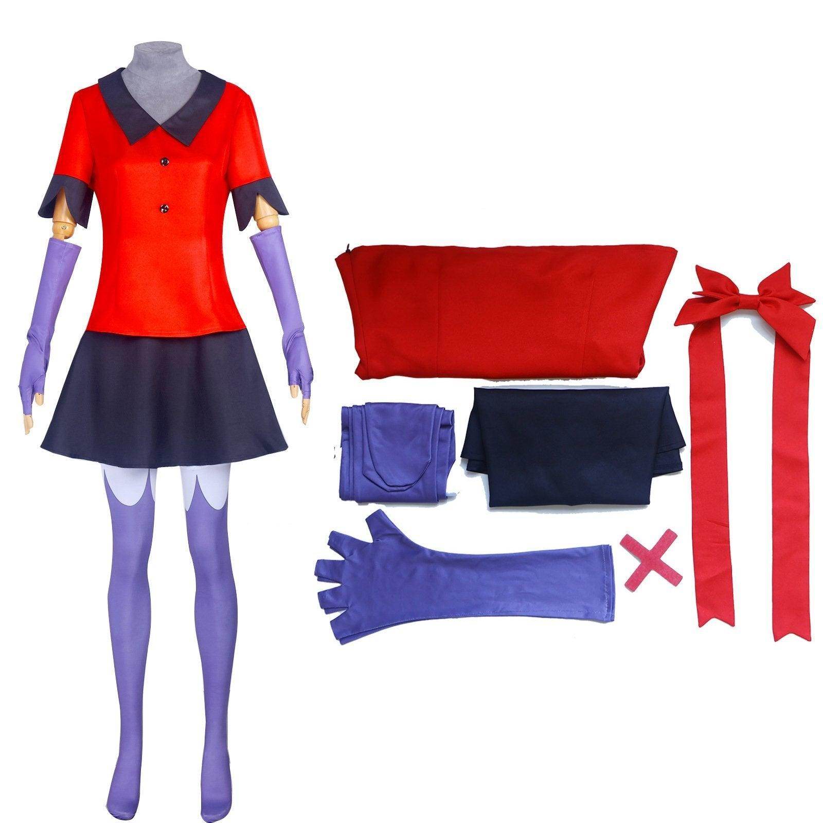 Vaggie Hazbin Hotel Adult Cosplay Costume Outfits Carnival Suit - zzcosplay