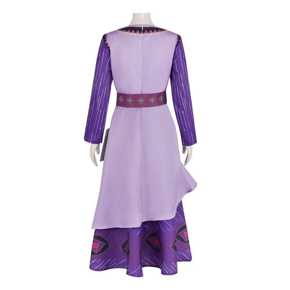 Wish Asha Anime Cosplay Costume Outfits Halloween Carnival Suit - zzcosplay