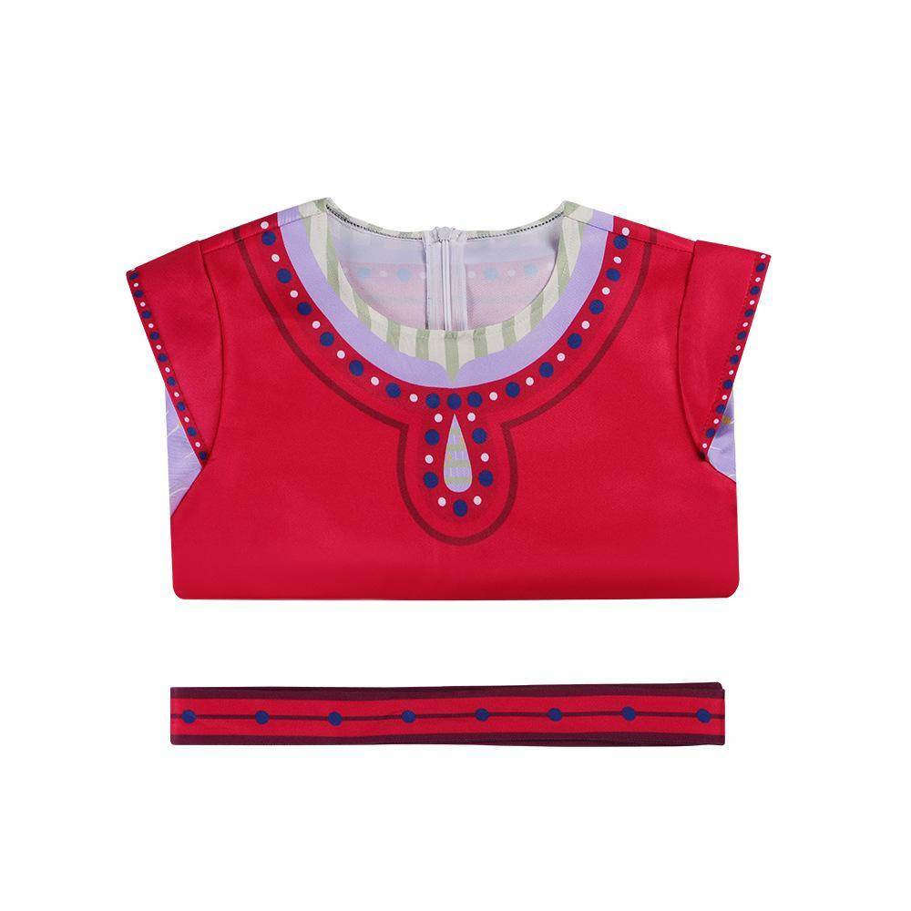 Wish Dahlia Movie Kids Cosplay Costume Outfits Carnival Suit - zzcosplay