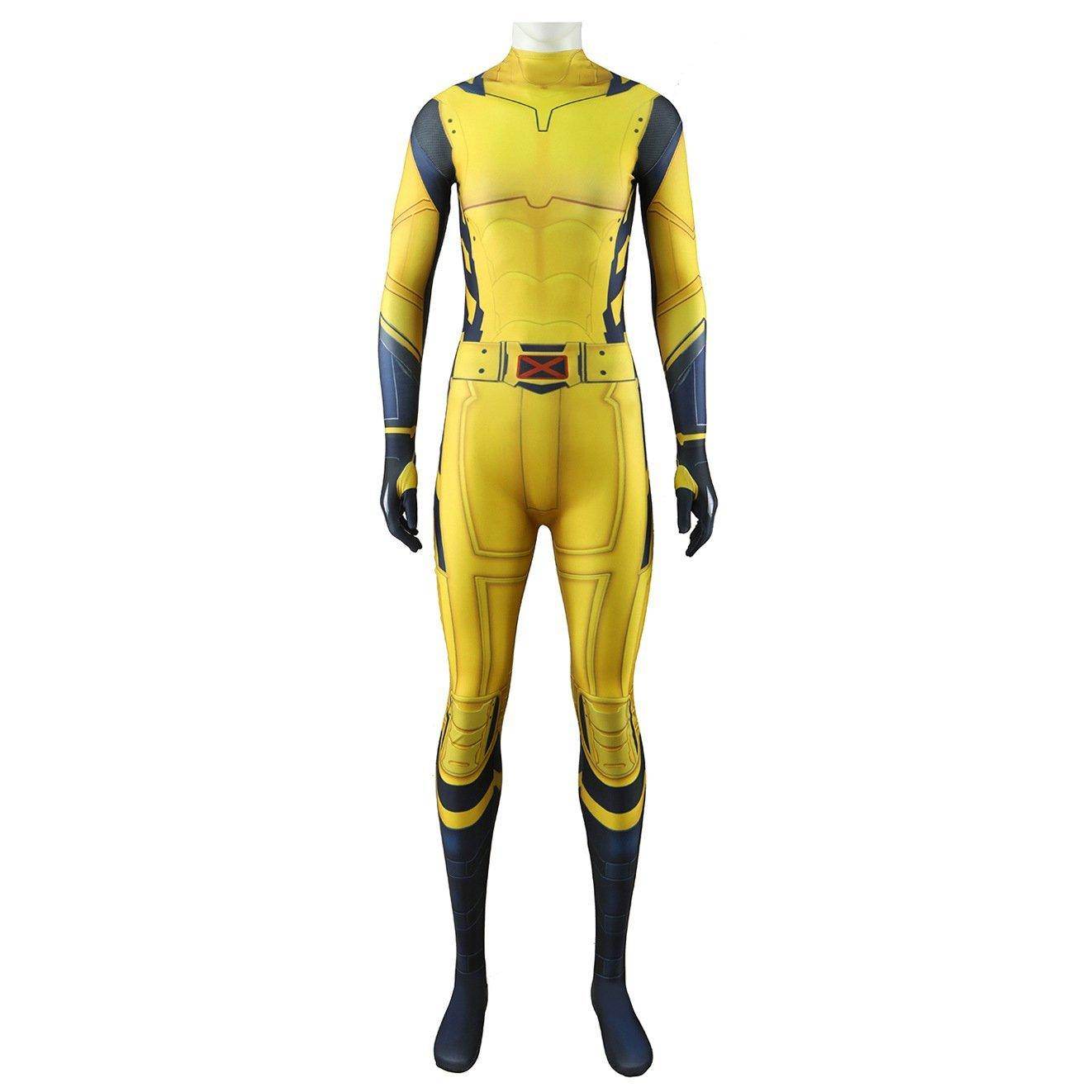 Women Wolverine Costume X23 Logan Halloween Cosplay Jumpsuit Deadpool 3 Dafne Keen Yellow - zzcosplay
