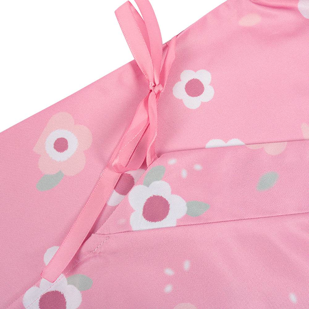 Kanroji Mitsuri Cosplay Costume Women Pink Kimono Party Carnival - zzcosplay