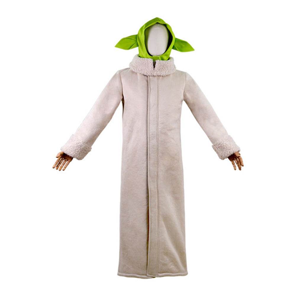 Baby Yoda Cosplay Costume Robe Hat Outfits Carnival Suit - zzcosplay