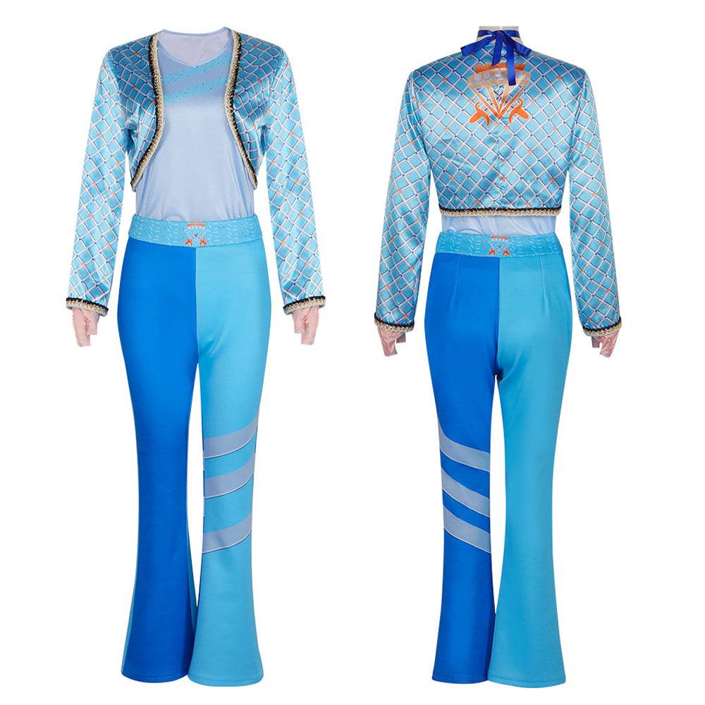 Chloe Charming Cosplay Costume Women Blue Outfit Party Carnival - zzcosplay