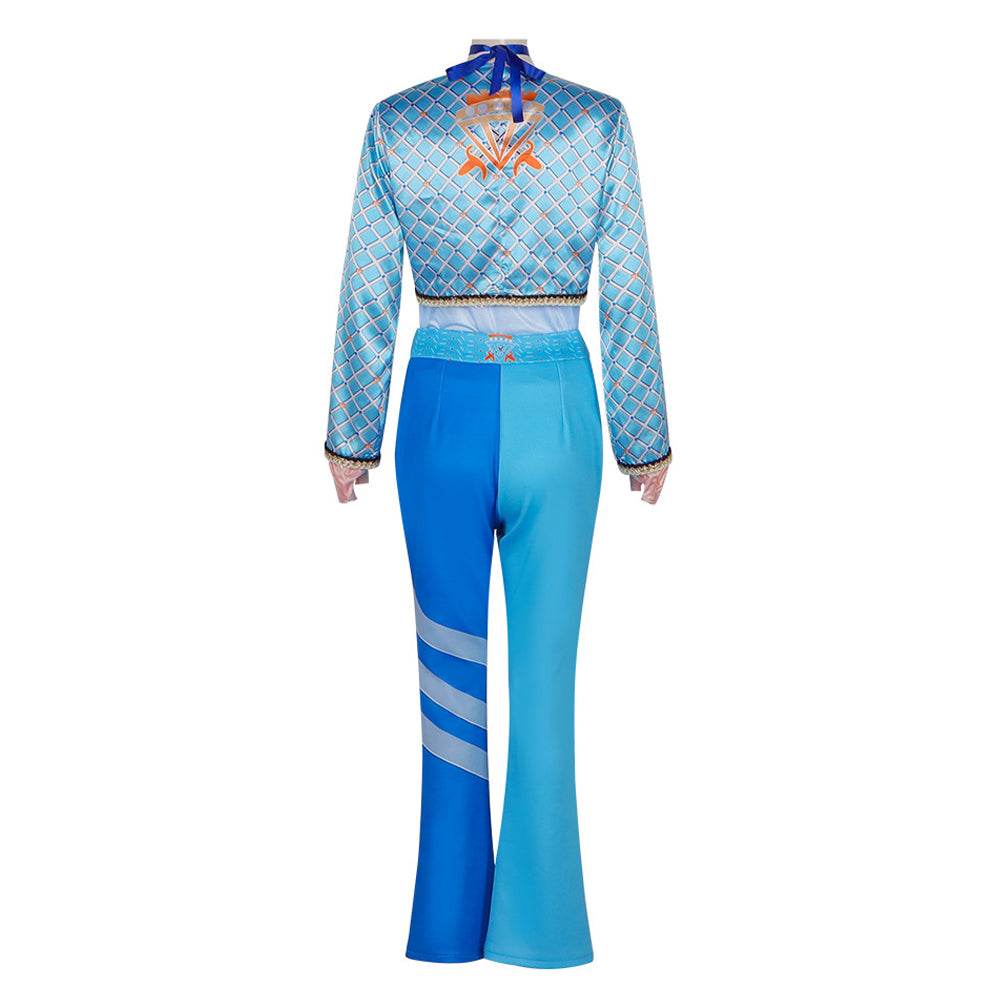 Chloe Charming Cosplay Costume Women Blue Outfit Party Carnival - zzcosplay