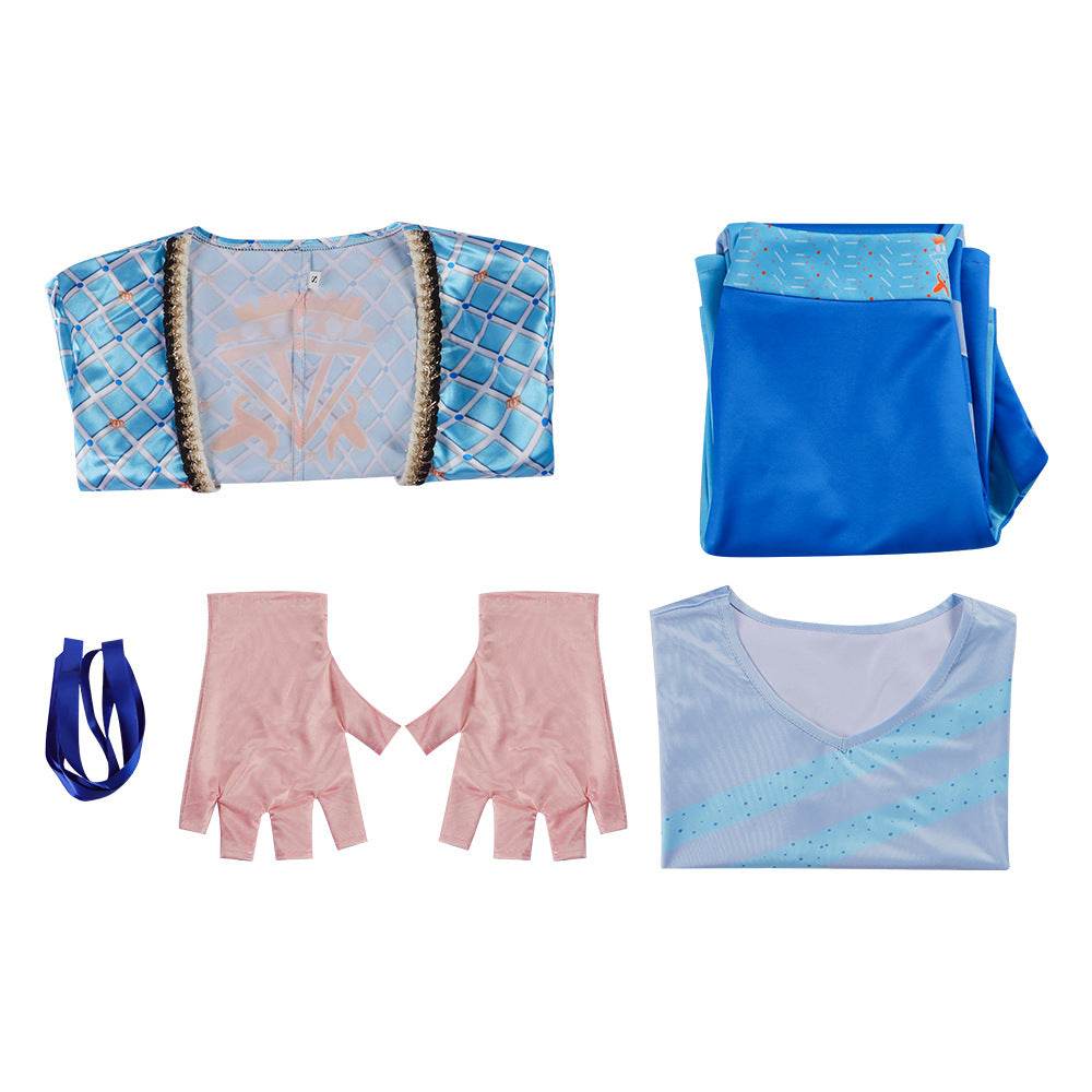Chloe Charming Cosplay Costume Women Blue Outfit Party Carnival - zzcosplay