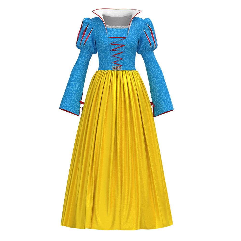 2025 Snow White Dress Cosplay Costume Halloween Party Carnival - zzcosplay